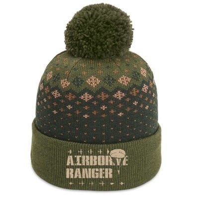 Airborne Ranger Paratrooper Army The Baniff Cuffed Pom Beanie