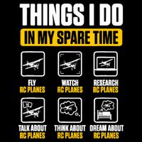 Aircraft Rc Plane Airplane Things I Do In My Spare Time Mug