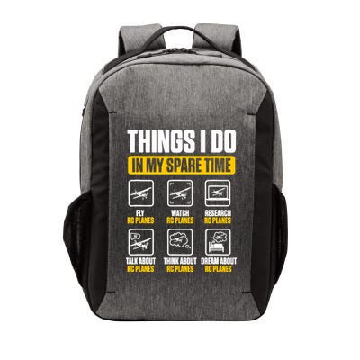 Aircraft Rc Plane Airplane Things I Do In My Spare Time Vector Backpack