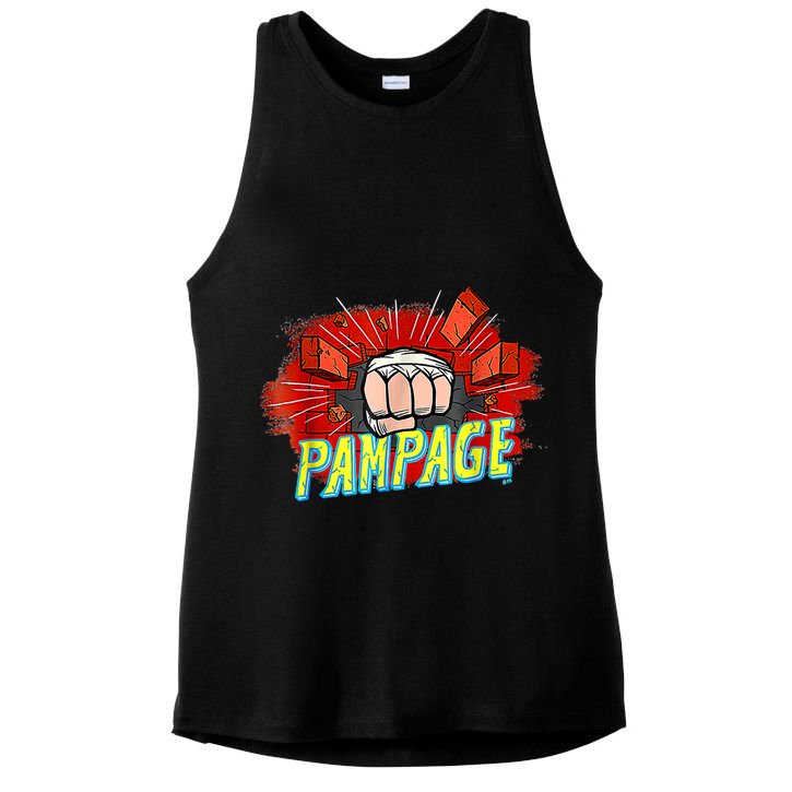 Archer Rampage Pampage Essential Ladies PosiCharge Tri-Blend Wicking Tank