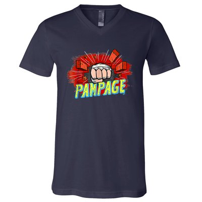 Archer Rampage Pampage Essential V-Neck T-Shirt