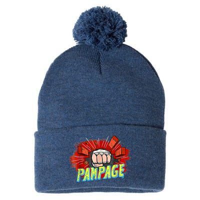 Archer Rampage Pampage Essential Pom Pom 12in Knit Beanie