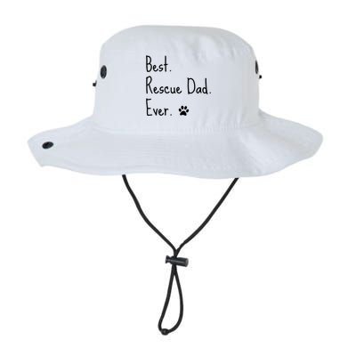 Animal Rescue Quote Cat Dog Best Dad Ever Paw Love Design Legacy Cool Fit Booney Bucket Hat