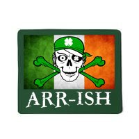 Arr-ish Irish Pirate St. Patrick's Day Flag Mousepad