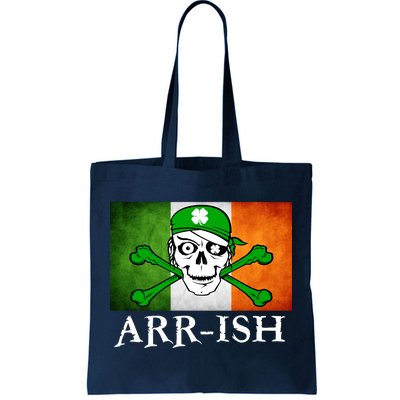 Arr-ish Irish Pirate St. Patrick's Day Flag Tote Bag