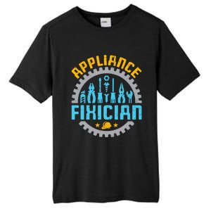 Appliance Repair Repairman Fixer Funny Technician Tall Fusion ChromaSoft Performance T-Shirt