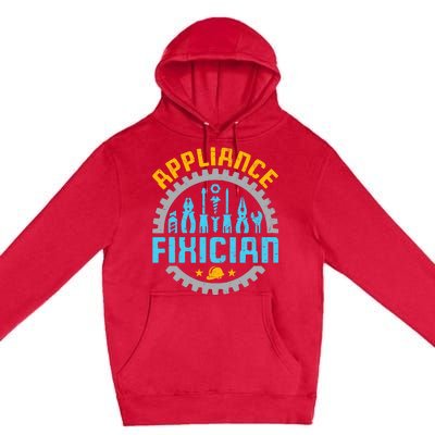 Appliance Repair Repairman Fixer Funny Technician Premium Pullover Hoodie