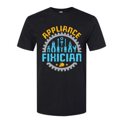 Appliance Repair Repairman Fixer Funny Technician Softstyle CVC T-Shirt