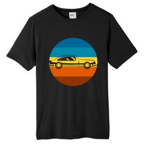 Auto Racing Retro Sunset For Car Racer Gift Tall Fusion ChromaSoft Performance T-Shirt