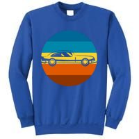 Auto Racing Retro Sunset For Car Racer Gift Sweatshirt