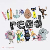Animals Read Reading Book Library First Day Of School Kids Poster