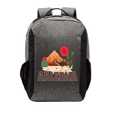 Arizona Roadrunner Retro Boho Desert Cactus Vector Backpack