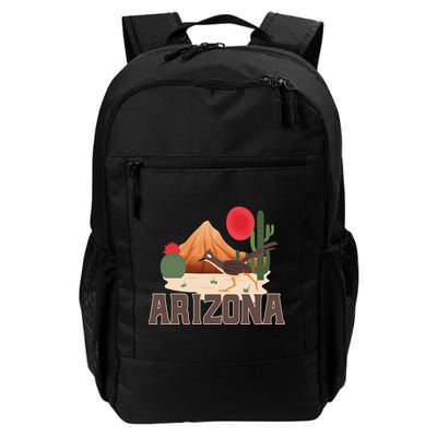 Arizona Roadrunner Retro Boho Desert Cactus Cute Gift Backpack