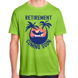 Almost Retired Retirement Coming Soon Funny Retiring Gift Adult ChromaSoft Performance T-Shirt