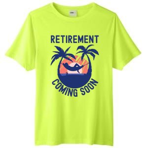 Almost Retired Retirement Coming Soon Funny Retiring Gift Tall Fusion ChromaSoft Performance T-Shirt