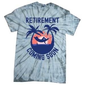 Almost Retired Retirement Coming Soon Funny Retiring Gift Tie-Dye T-Shirt