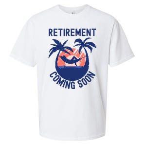 Almost Retired Retirement Coming Soon Funny Retiring Gift Sueded Cloud Jersey T-Shirt