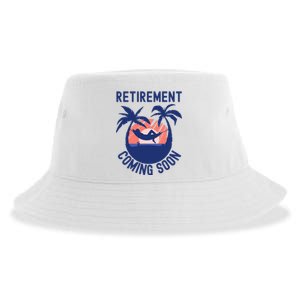 Almost Retired Retirement Coming Soon Funny Retiring Gift Sustainable Bucket Hat