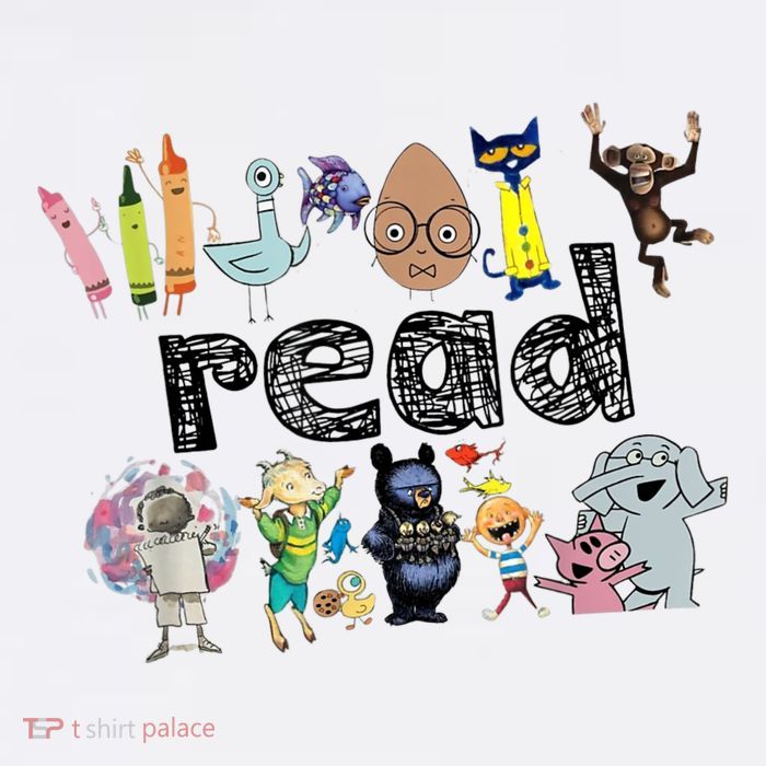 Animals Read Reading Book Library First Day Of School Poster