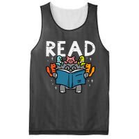 Animals Read Reading Book Librarian Across America Mesh Reversible Basketball Jersey Tank