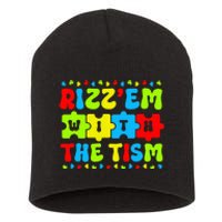 Autistic Rizz Rizz'em with The Tism Meme Autism Awareness Short Acrylic Beanie