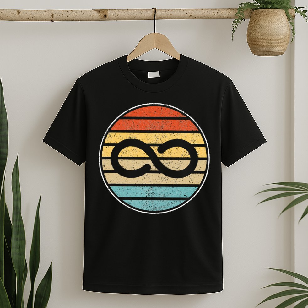 Autism Rights Retro Vintage Infinity – Autism Awareness T-Shirt
