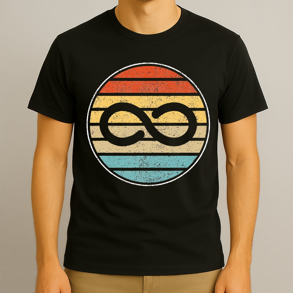 Autism Rights Retro Vintage Infinity – Autism Awareness T-Shirt