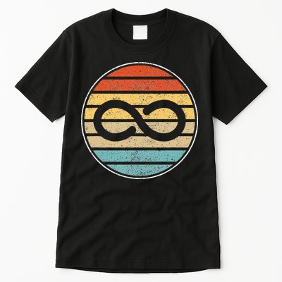 Autism Rights Retro Vintage Infinity – Autism Awareness Tall T-Shirt