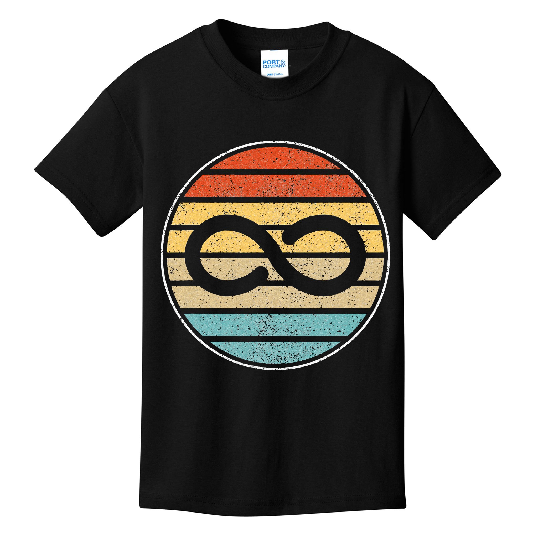 Autism Rights Retro Vintage Infinity – Autism Awareness Kids T-Shirt