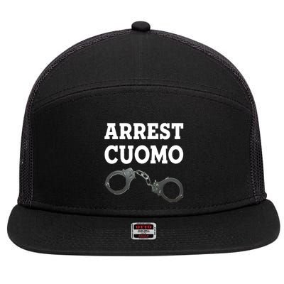 Arrest Cuomo 7 Panel Mesh Trucker Snapback Hat