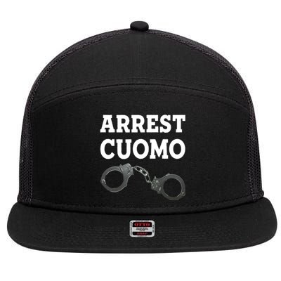 Arrest Cuomo 7 Panel Mesh Trucker Snapback Hat