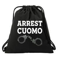 Arrest Cuomo Drawstring Bag