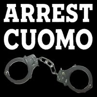 Arrest Cuomo Drawstring Bag