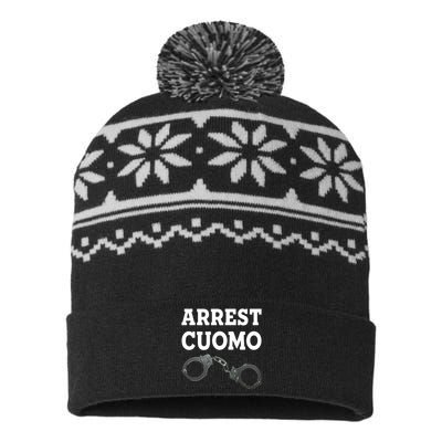 Arrest Cuomo USA-Made Snowflake Beanie