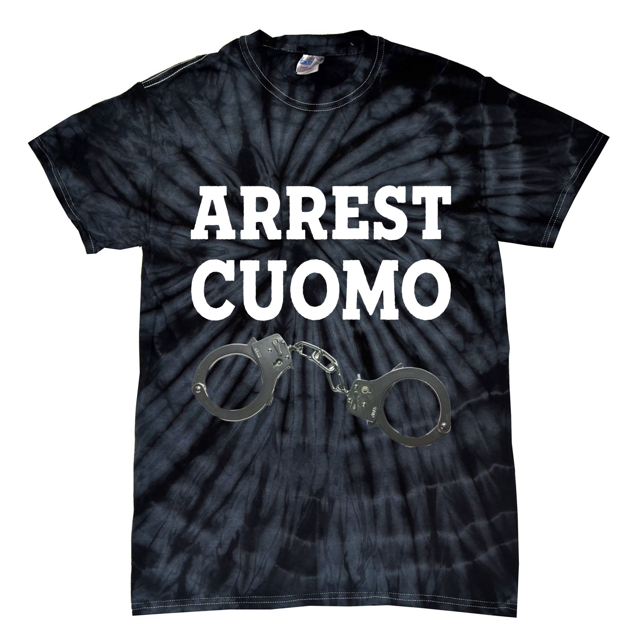 Arrest Cuomo Tie-Dye T-Shirt