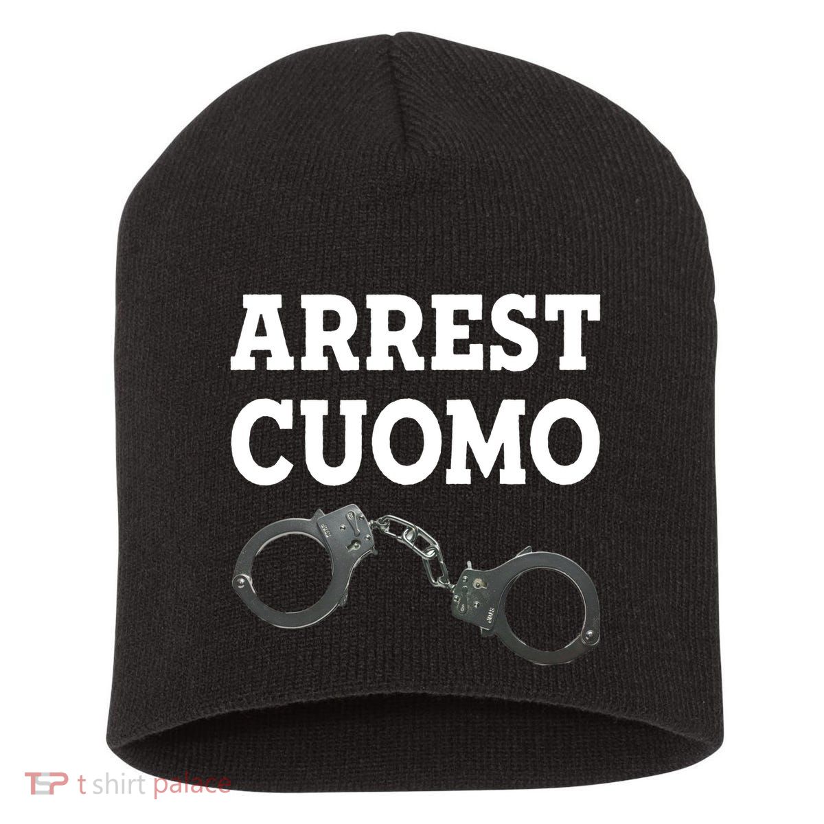 Arrest Cuomo Short Acrylic Beanie
