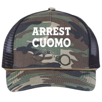 Arrest Cuomo Retro Rope Trucker Hat Cap