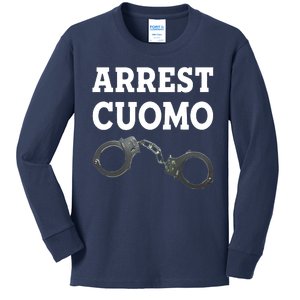 Arrest Cuomo Kids Long Sleeve Shirt