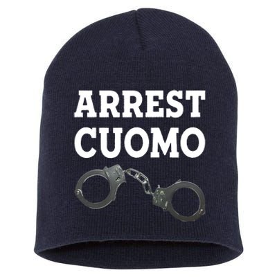 Arrest Cuomo Short Acrylic Beanie