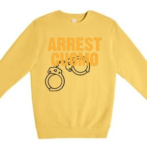 Arrest Cuomo Andrew Cuomo Resigns Premium Crewneck Sweatshirt