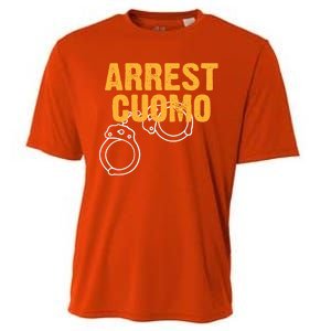 Arrest Cuomo Andrew Cuomo Resigns Cooling Performance Crew T-Shirt