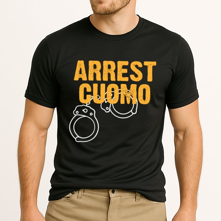 Arrest Cuomo Andrew Cuomo Resigns Cooling Performance Crew T-Shirt