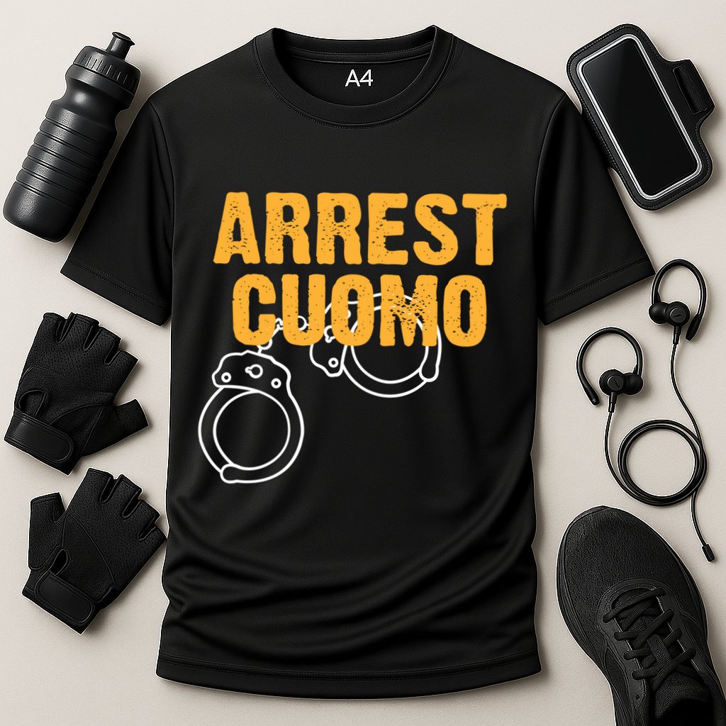 Arrest Cuomo Andrew Cuomo Resigns Cooling Performance Crew T-Shirt