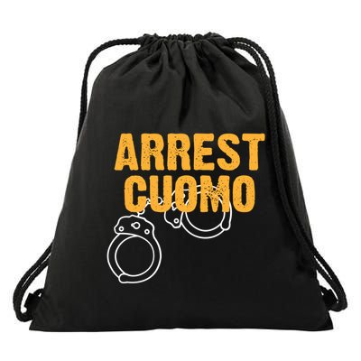 Arrest Cuomo Andrew Cuomo Resigns Drawstring Bag