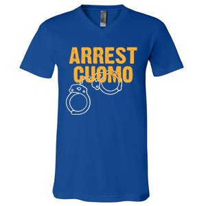 Arrest Cuomo Andrew Cuomo Resigns V-Neck T-Shirt