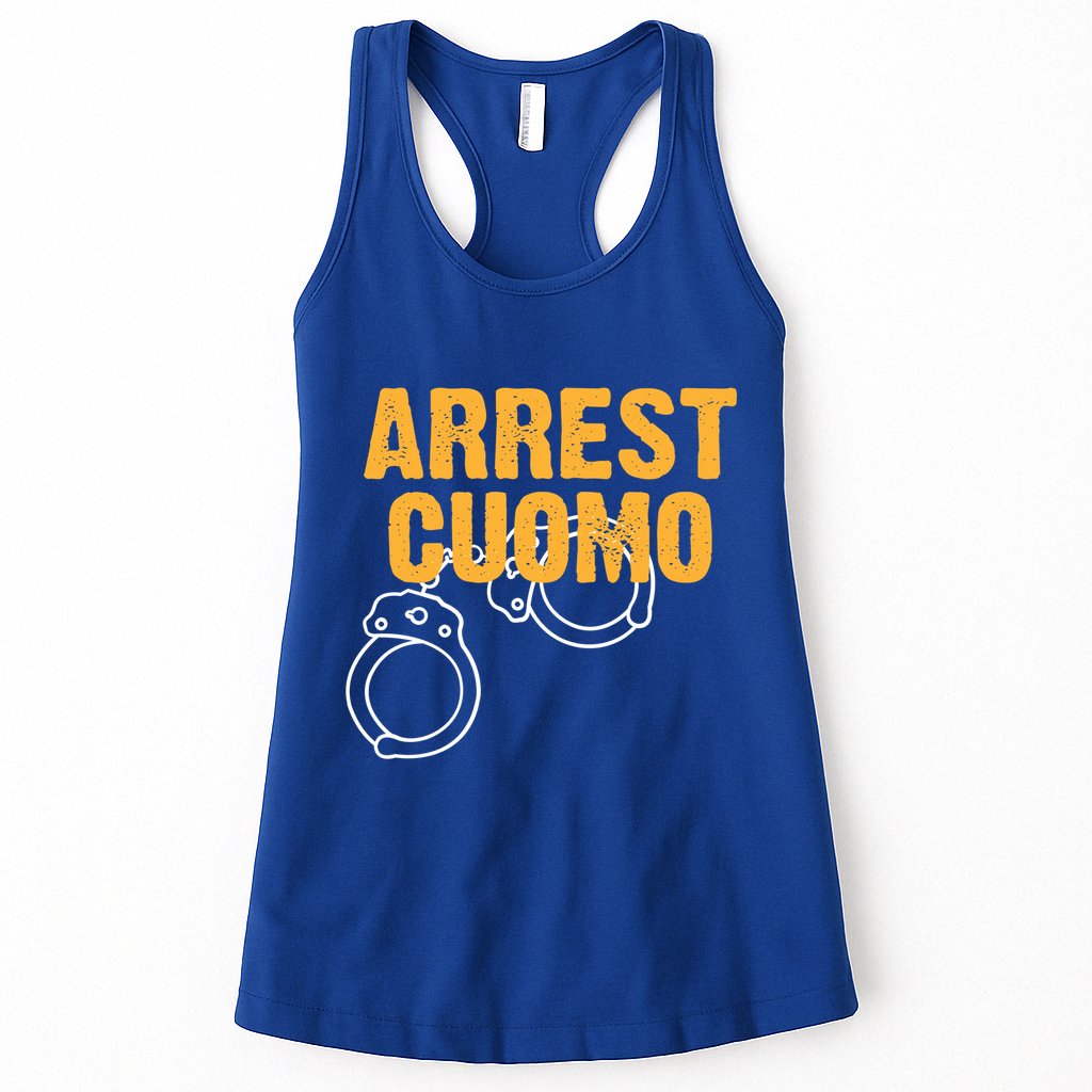 Arrest Cuomo Andrew Cuomo Resigns Womens Tank Top