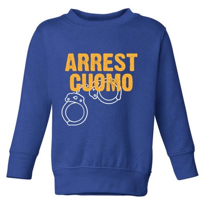 Arrest Cuomo Andrew Cuomo Resigns Toddler Sweatshirt