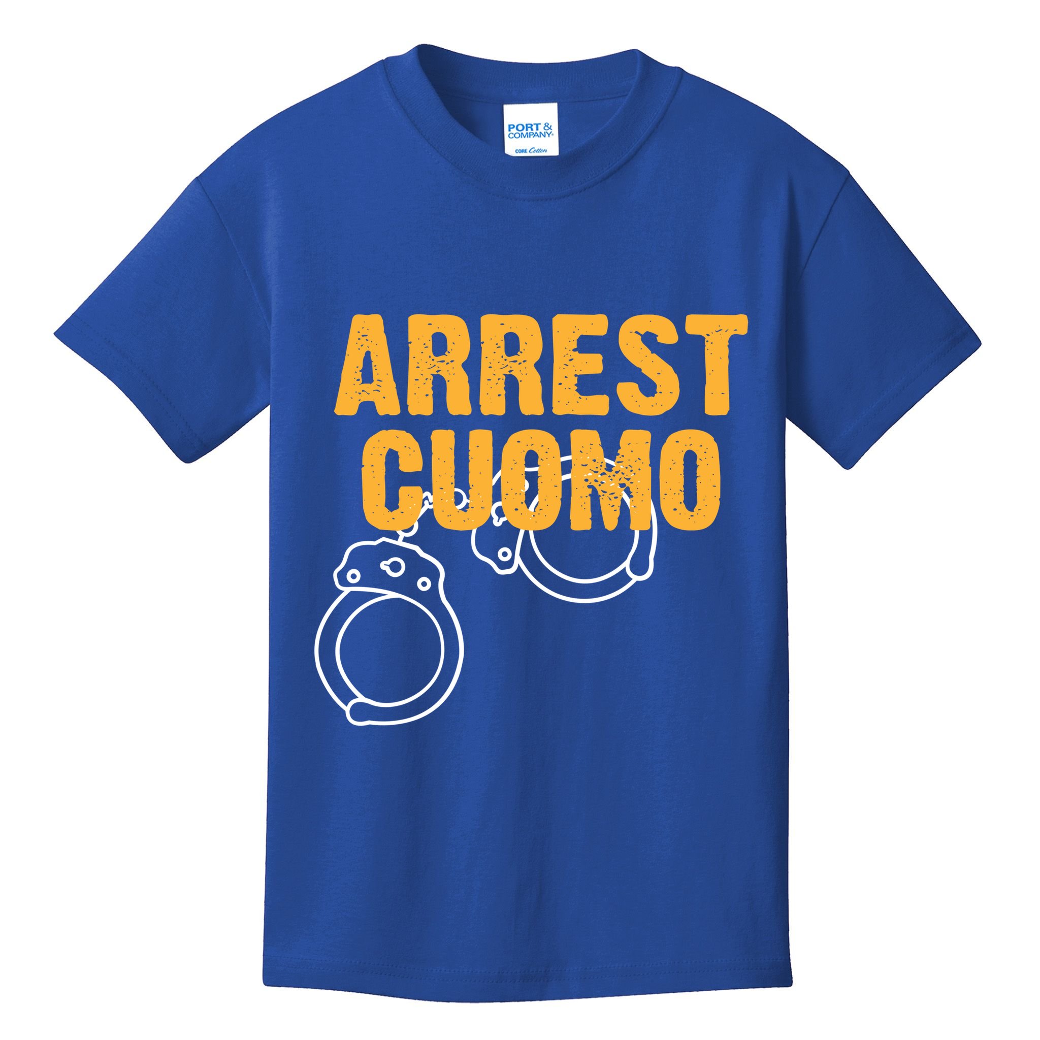 Arrest Cuomo Andrew Cuomo Resigns Kids T-Shirt
