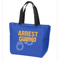 Arrest Cuomo Andrew Cuomo Resigns Zip Tote Bag