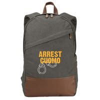 Arrest Cuomo Andrew Cuomo Resigns Cotton Canvas Backpack
